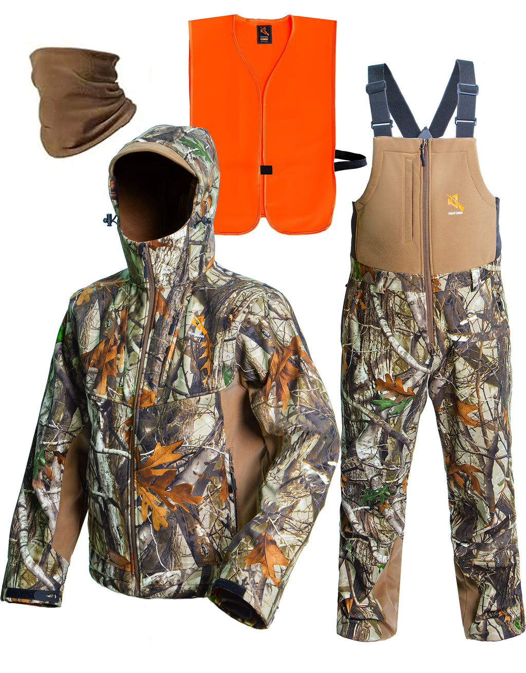 Hunt Quiet Hunting Clothes, Silent Water Resistant Hunting Suit Next Camo G2 (M-XXL)