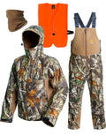 Hunt Quiet Hunting Clothes, Silent Water Resistant Hunting Suit Next Camo G2 (M-XXL)