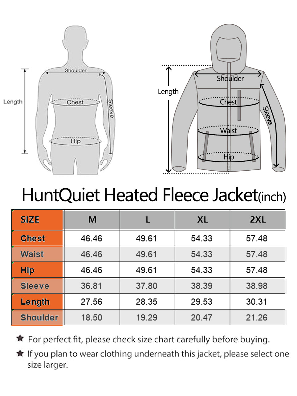 Men’s Heated Jacket Fleece with Power Bank, Rechargeable Coat for Hunting (Next Camo G2,Black,Size M-XXL)