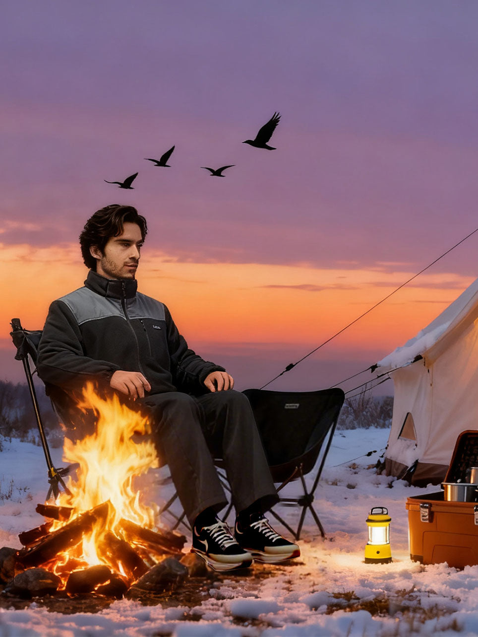 Men’s Heated Jacket Fleece with Power Bank, Rechargeable Coat for Hunting (Next Camo G2,Black,Size M-XXL)