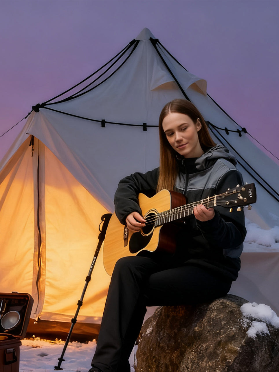 Women’s Heated Jacket Fleece with Power Bank, Rechargeable Coat for Hunting (Next Camo G2, Size S-XL)